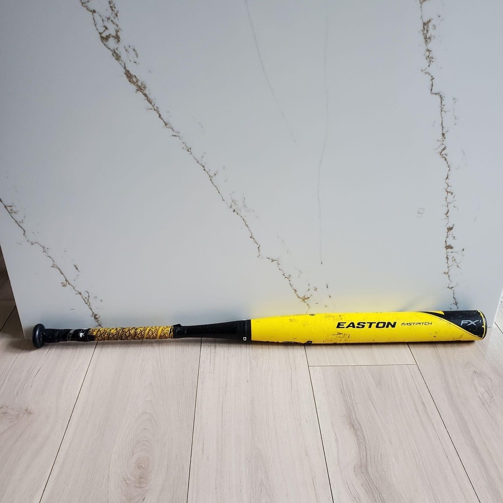 Easton Power Brigade FX1 Fastpitch Softball Bat 33in 24oz -9 Composite Yellow